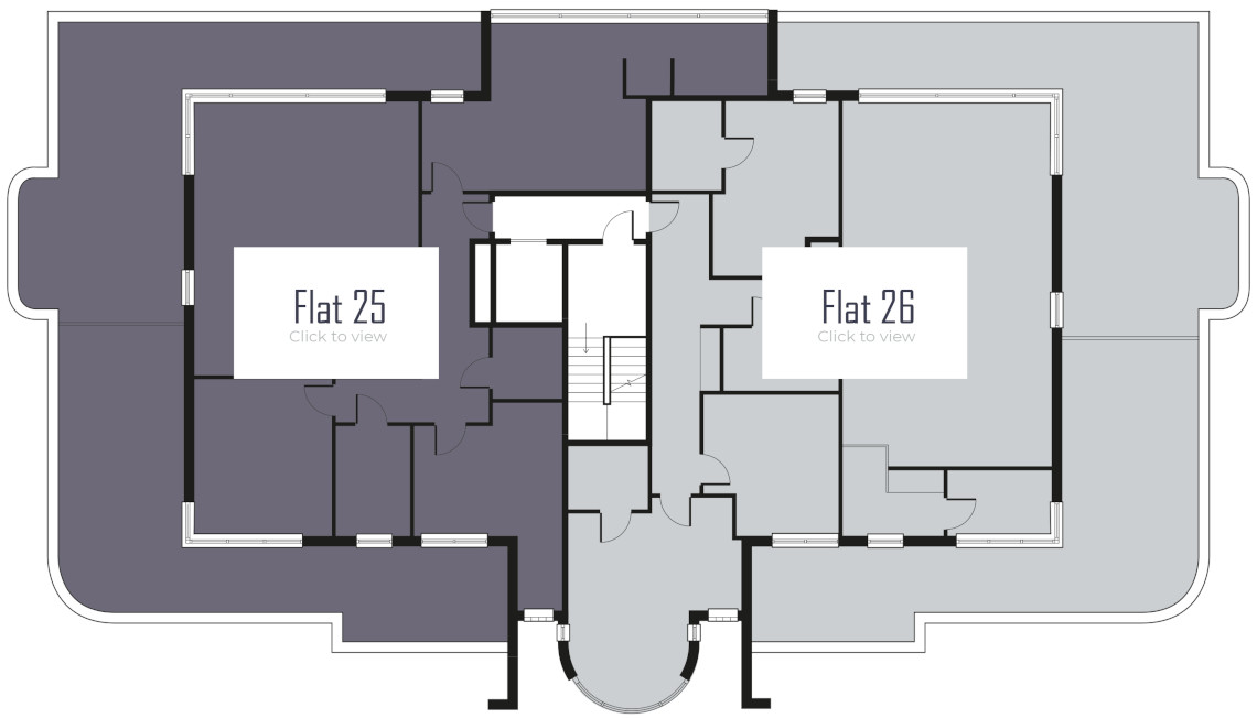 Radcliffe Court fifth floor plan