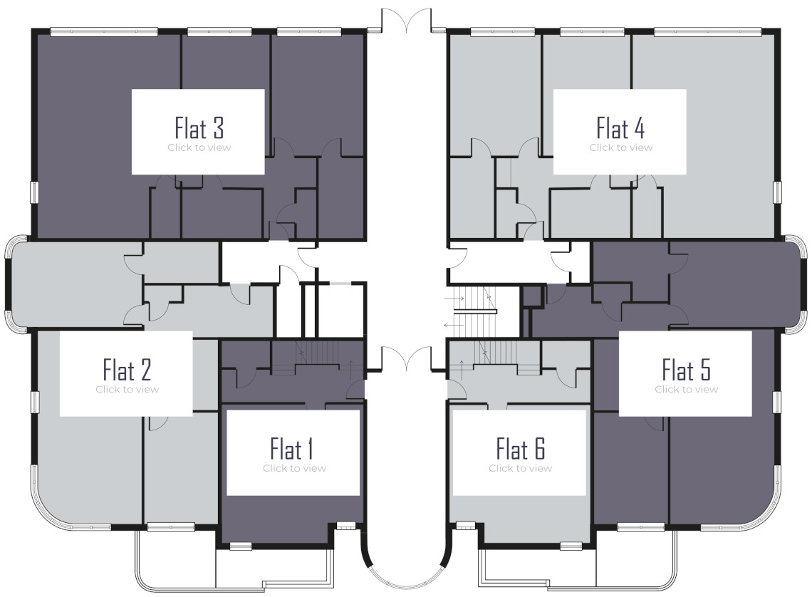 Radcliffe Court ground floor plan