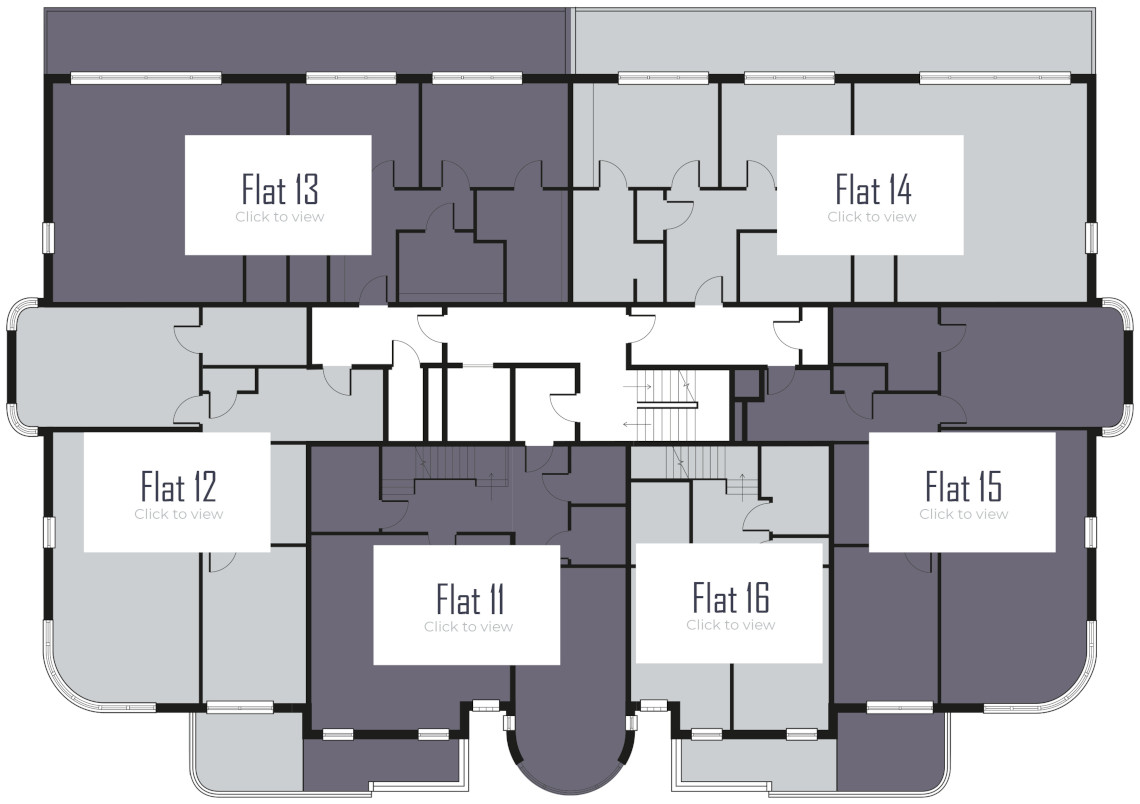 Radcliffe Court second floor plan