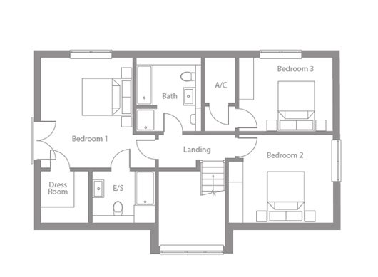 Plot 12 - first floor