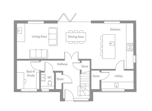 Plot 12 - ground floor