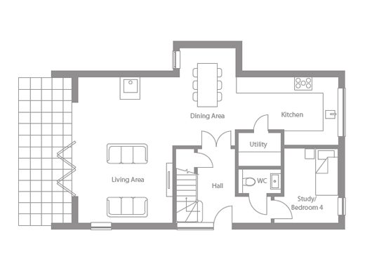 Plot 11 - ground floor